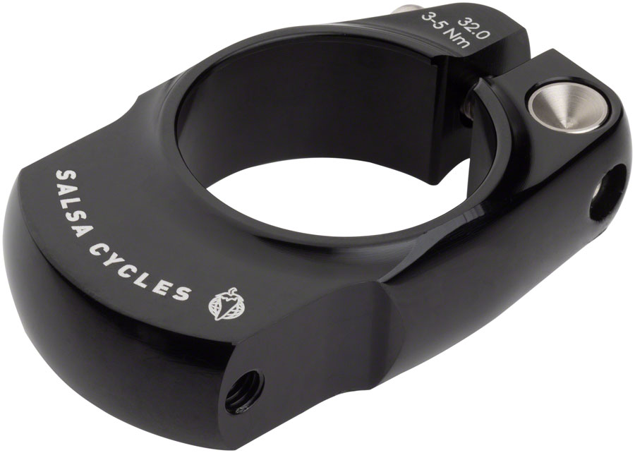 Salsa Rack-Lock Seatpost Clamp - Bolt-On, Black - Image 6