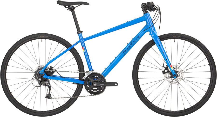 Salsa Journeyer Flat Bar Altus 700 Bike - Aluminum, Blue