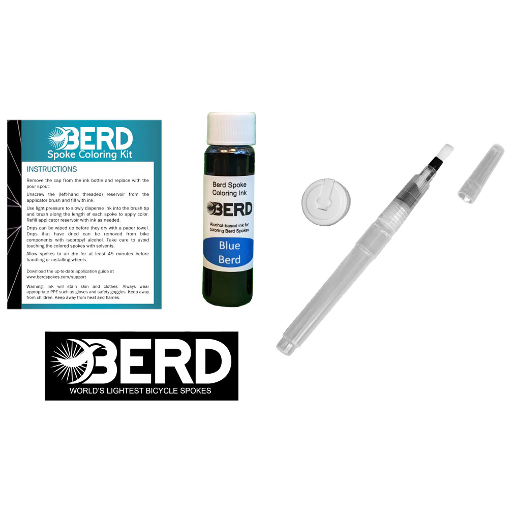 Berd Spoke Coloring Kit -  Blue Berd