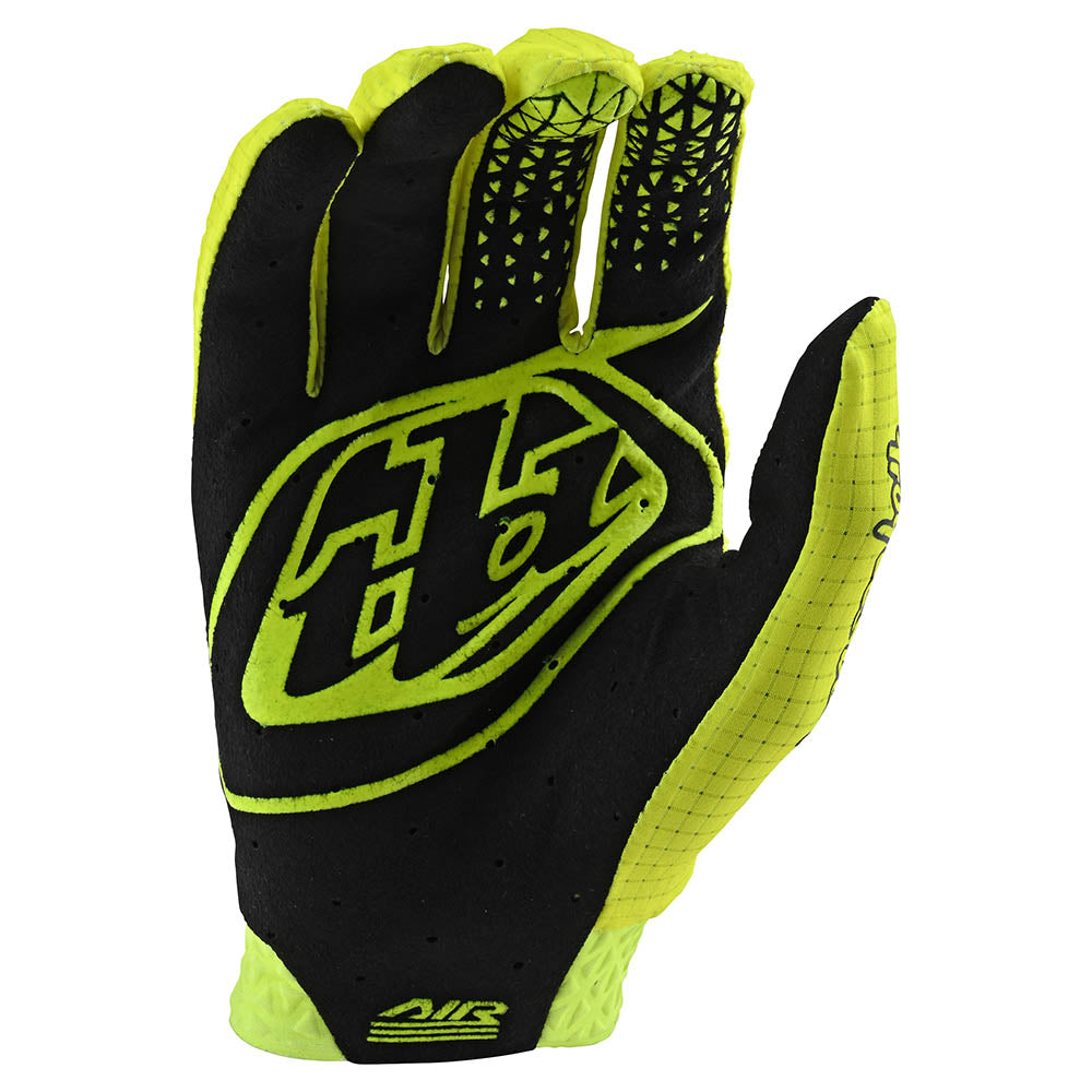 Youth Air Glove Solid Flo Yellow - Image 2