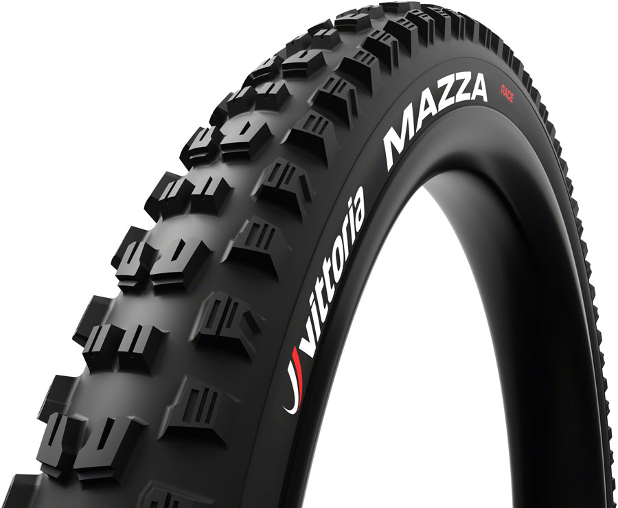 Vittoria Mazza Race Tire - Tubeless 2PLY Folding, Black, Enduro 1C G2.0