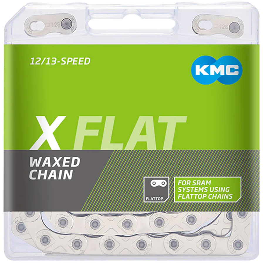 KMC X-Flat Waxed Chain - Image 2