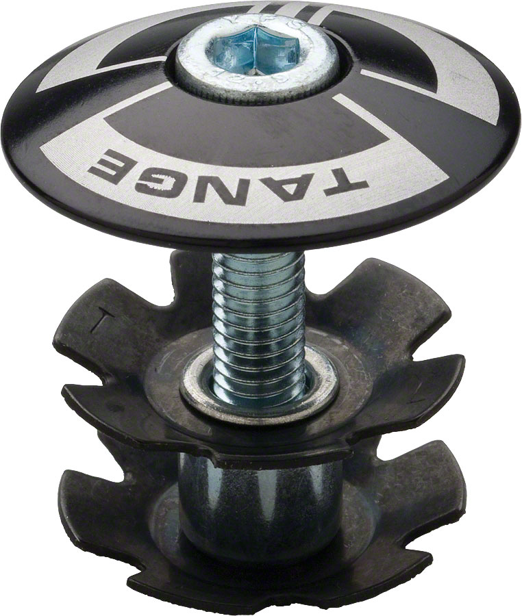 Tange-Seiki Aheadset Starnut Bolt and Nylon Cap for 1-1/8" Aluminum Steerer