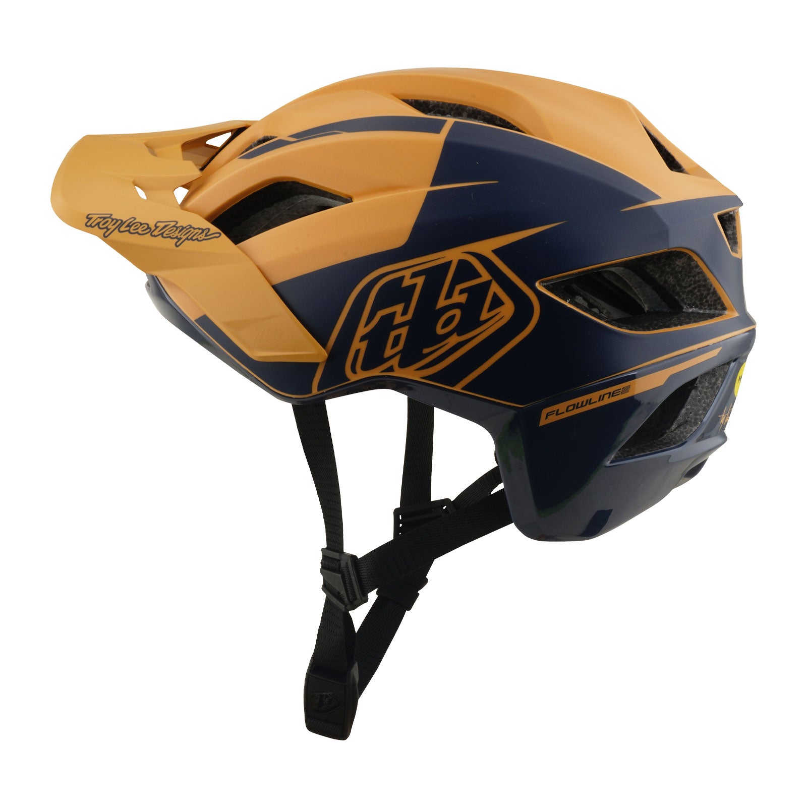 Flowline SE Helmet Hydro Mustard / Black Iris - Image 5