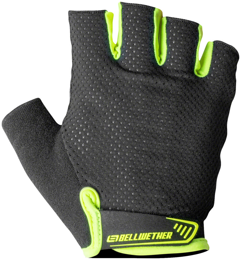 Bellwether Gel Supreme Gloves - Hi-Vis Short Finger Men's Small