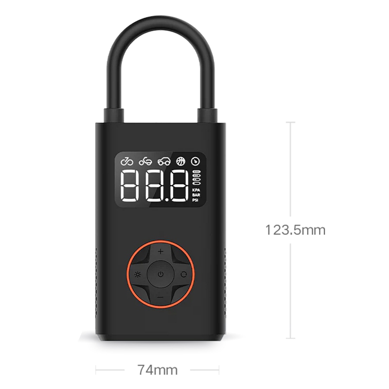 Bikase N3 Portable Tire Inflator Electronic Inflator Digital PV/SV 150 Black Bikase N3 Portable Tire Inflator Electronic Inflator Digital PV/SV 150 Black