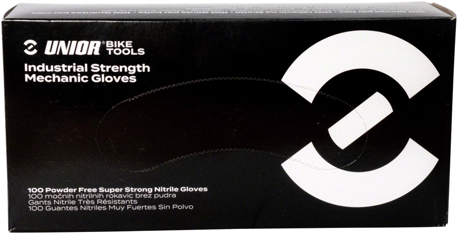 Unior Industrial Strength Nitrile Mechanic Gloves - Box of 100 Unior Industrial Strength Nitrile Mechanic Gloves - Box of 100