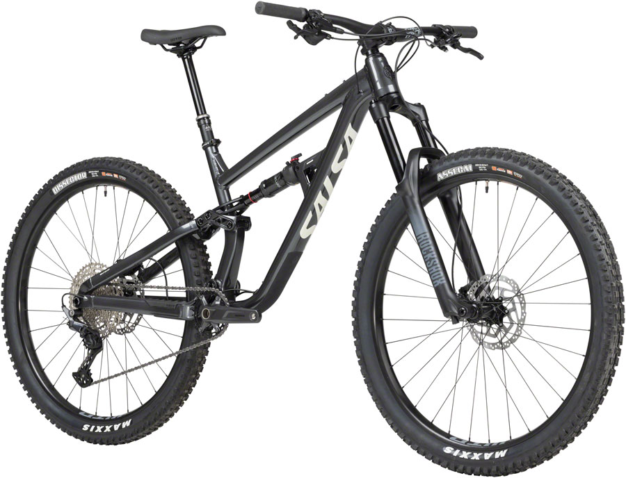 Salsa Blackthorn Deore 12 Bike - 29", Aluminum, Dark Gray - Image 2