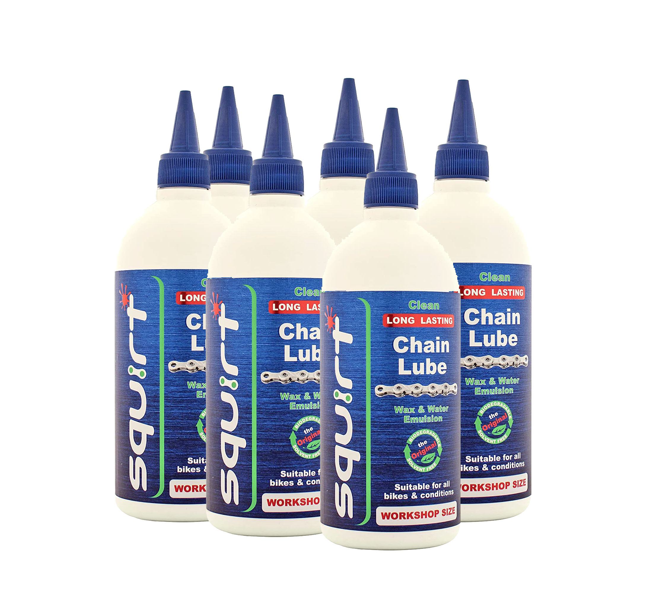 Squirt Squirt Chain Lube 17.0oz 6/Count Squirt Squirt Chain Lube 17.0oz 6/Count