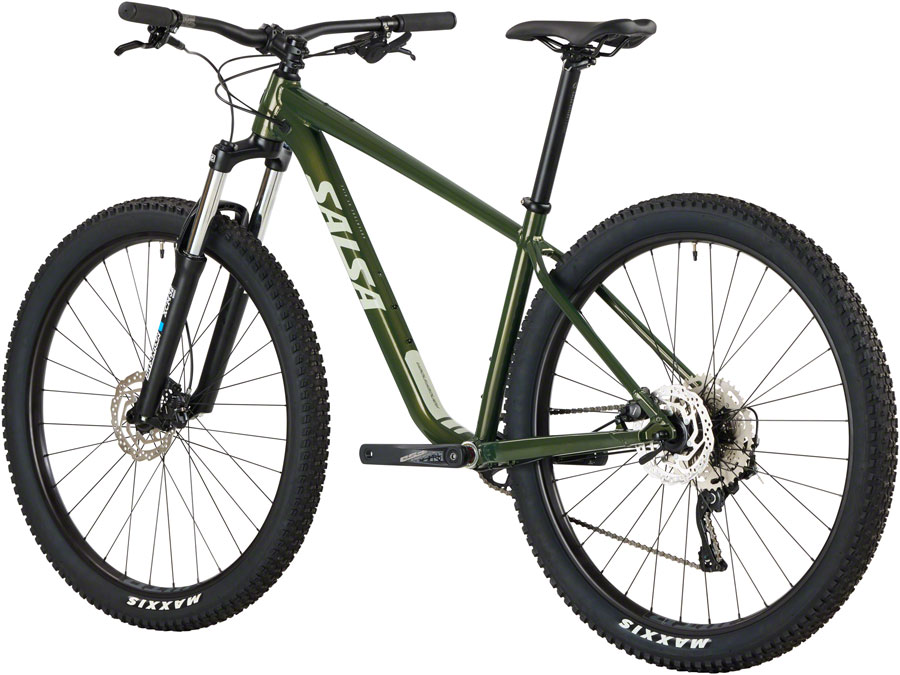 Salsa Rangefinder Deore 10 29" Bike - Aluminum, Dark Moss Green - Image 3