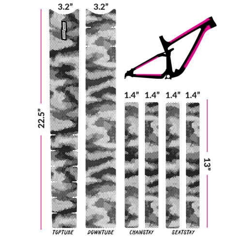 Ground Keeper Frame Keeper Halftone Camo Gloss  