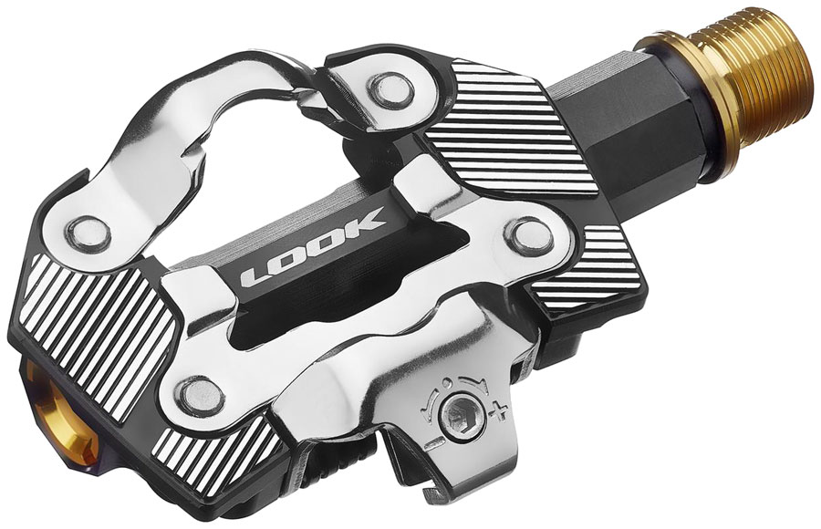LOOK X-One-G Ti Pedals - Single Sided Clipless Aluminum 9/16" Black