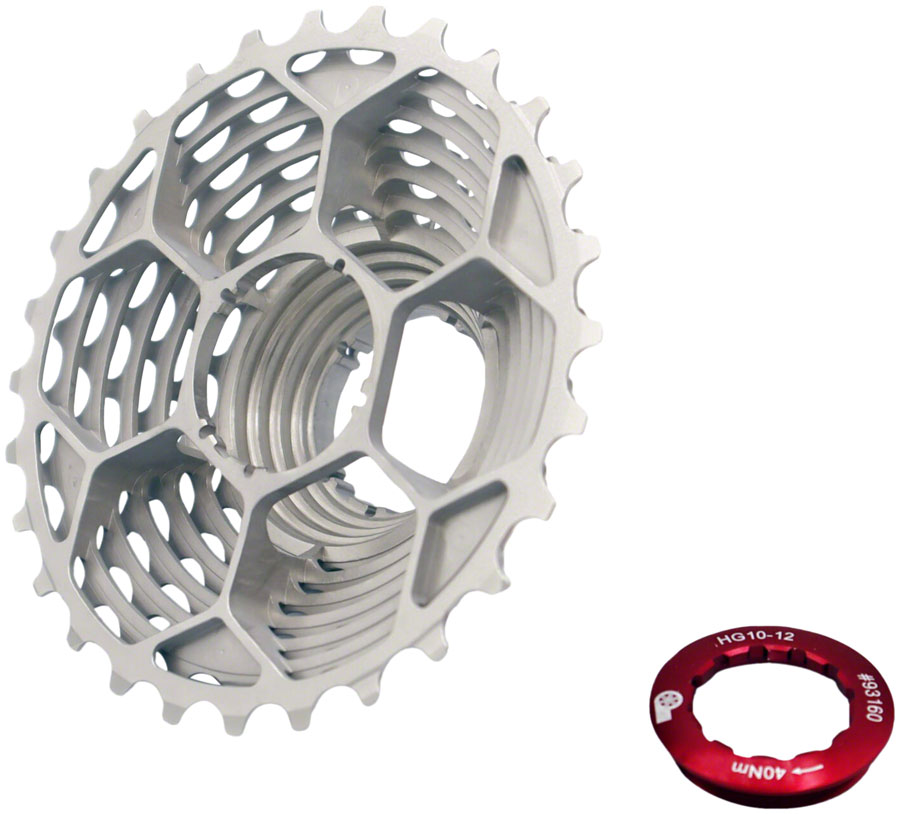 Prestacycle UniBlock PRO Gravel Cassette - 11-Speed For HG 11 Freehub 11-40 Silver - Image 9