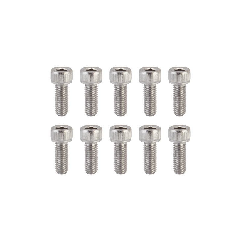 Sunlite Stainless Steel Socket Cap Bolts M6 x 16 M6x1mm TP Bag of 10