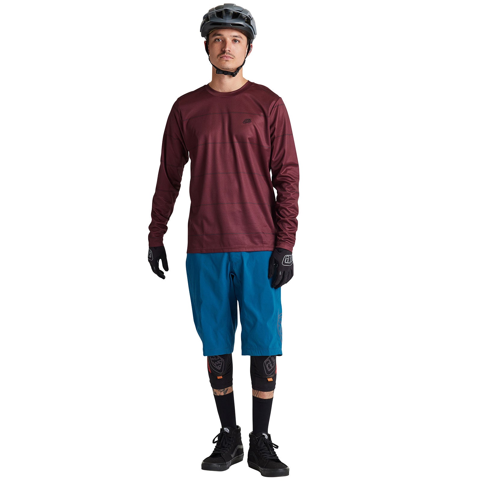 Flowline LS Jersey Revert Wine - Image 4