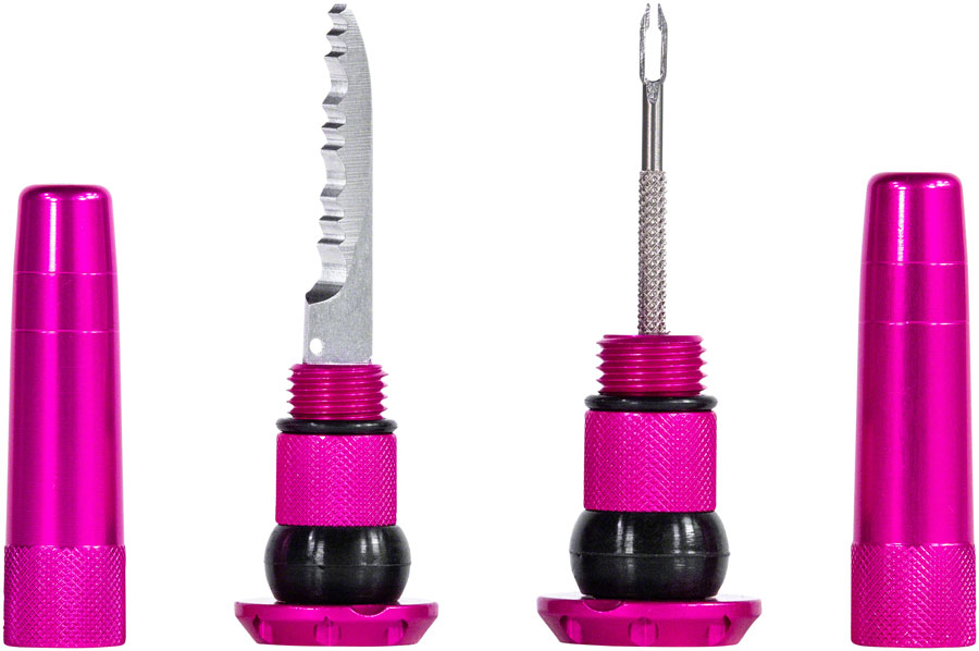 Muc-Off Stealth Tubeless Puncture Plugs Tire Repair Kit - Bar-End Mount - Image 9