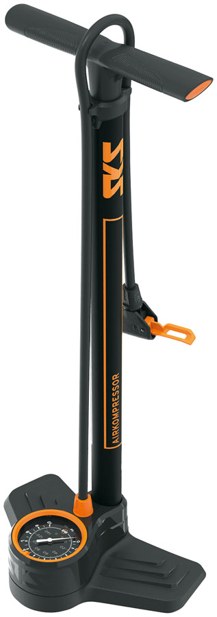 SKS Airkompressor 10.0 MV Valve Floor Pump - 144 PSI 900mm Hose 80mm Gauge - Image 2