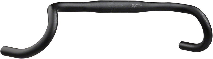 Teravail Radia 24 Drop Handlebar - Aluminum 31.8mm 38cm Black