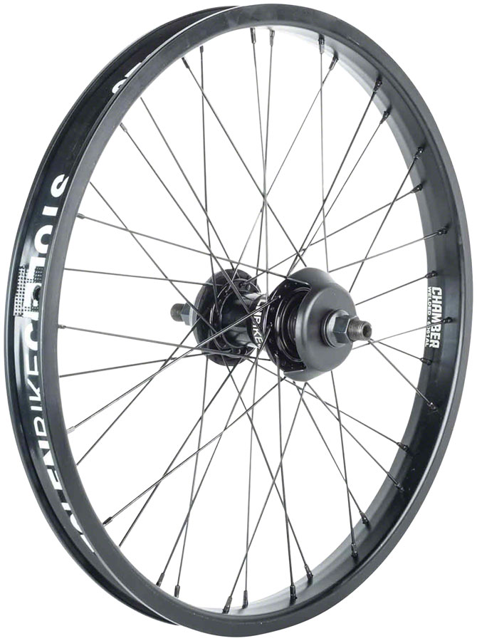 Stolen Rampage Pro Rear Wheel - 20", 14 x 110mm, Rim Brake, Black, 9T