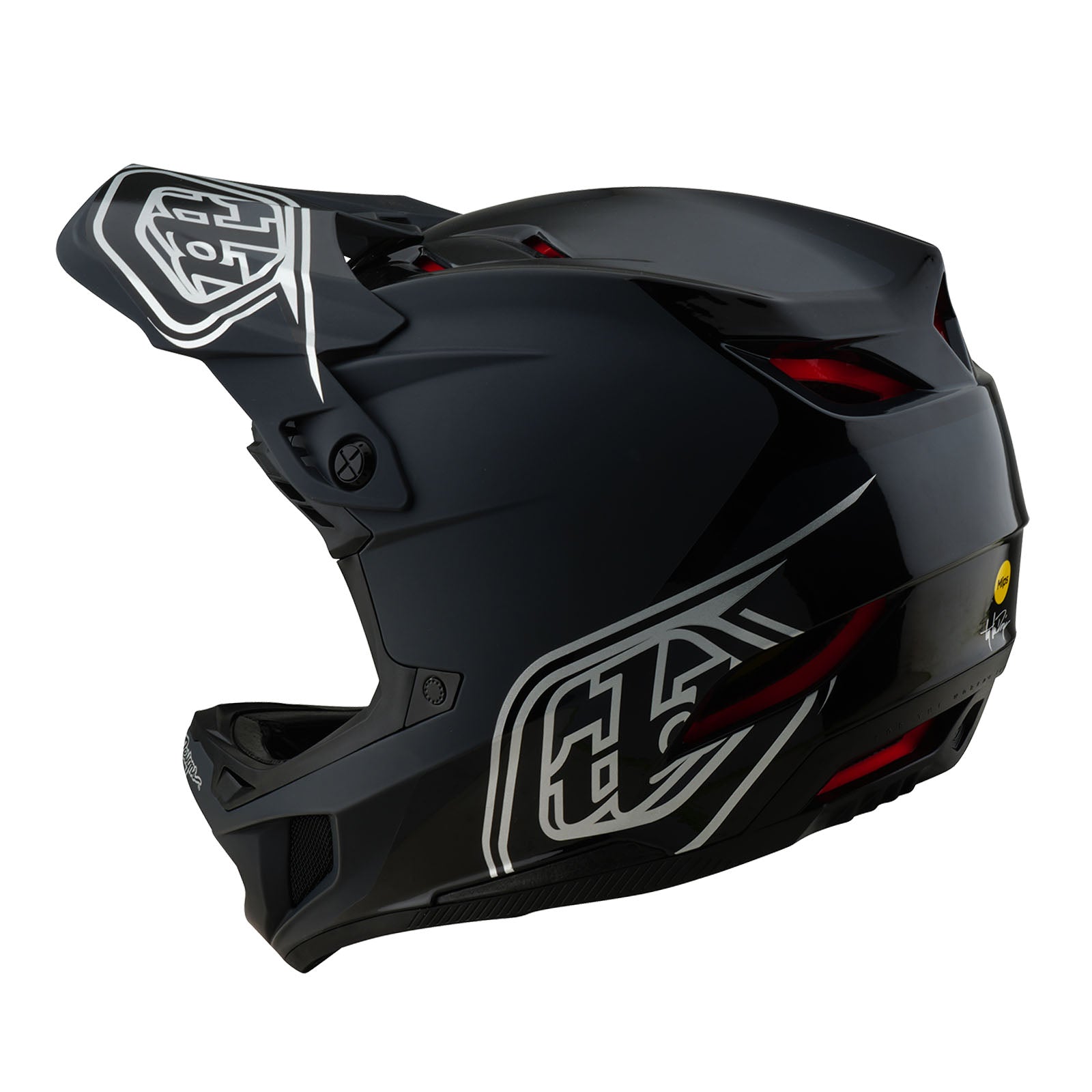 D4 Polyacrylite Helmet Shadow Black - Image 2