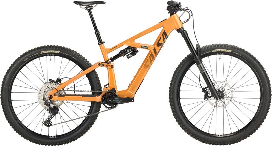 Salsa Moraine Deore 12 Ebike - 29", Aluminum, Terracotta Orange