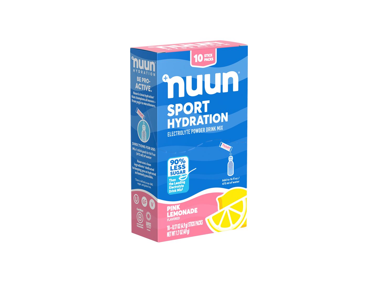 Supplement Nuun Sport Powder Pink Lemonade