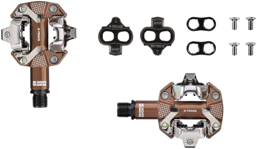 LOOK X-TRACK Pedals - Dual Sided Clipless, Chromoly, 9/16" - Image 6