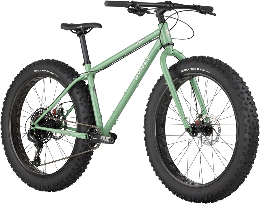 Surly Wednesday Fat Bike - 26", Steel, Shangri-La Green - Image 2