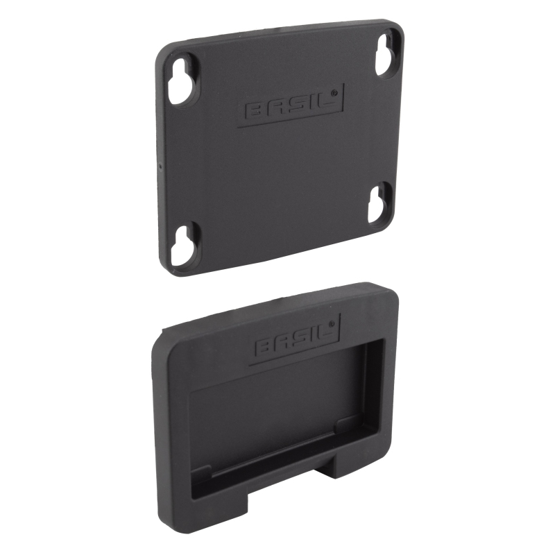 Basil KF Adapter Plate KlickFix Adapter Plate Black KlickFix