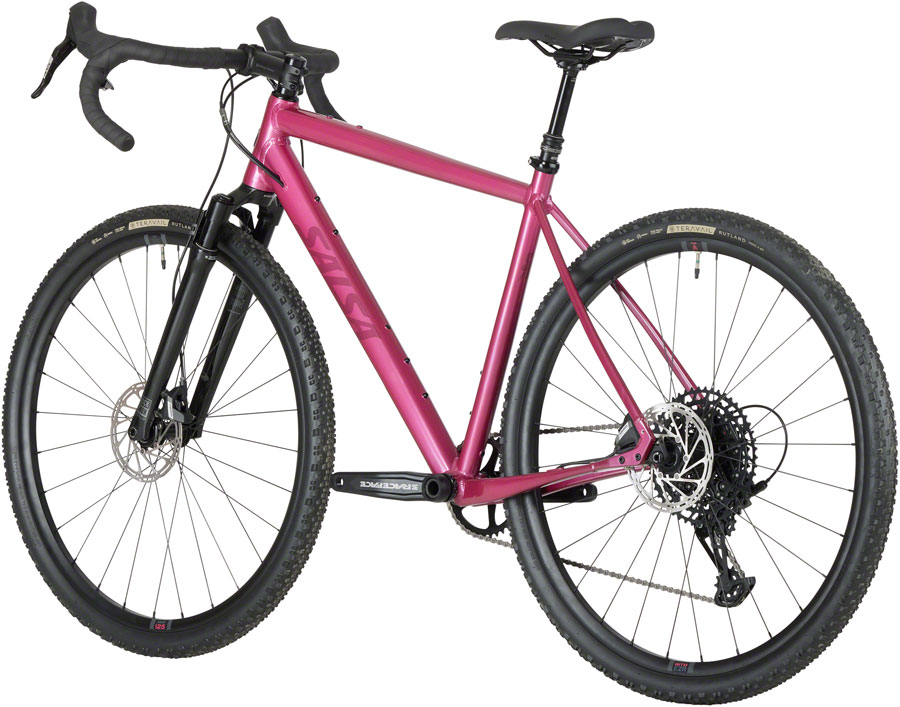 Salsa Stormchaser Apex Eagle Front Suspension Bike - 700c, Aluminum Berry - Image 3
