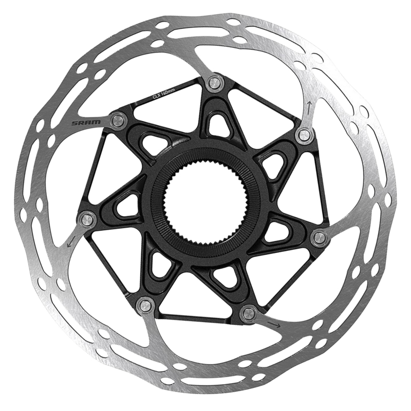 Sram Centerline X 2-Piece Disc Rotor 140mm Silver Rotor