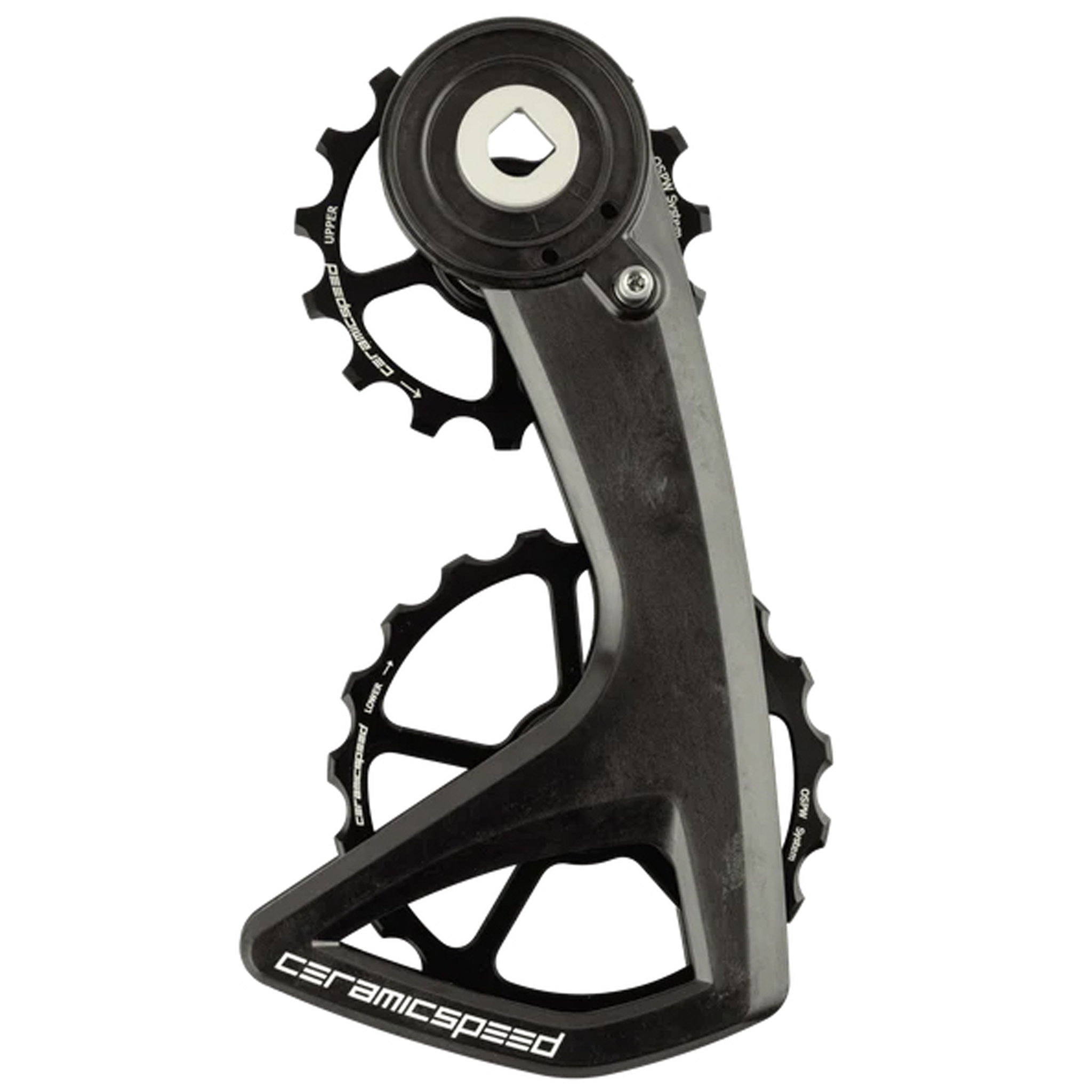 CeramicSpeed OSPW RS 5- Spoke SRAM Red/Force AXS Black  