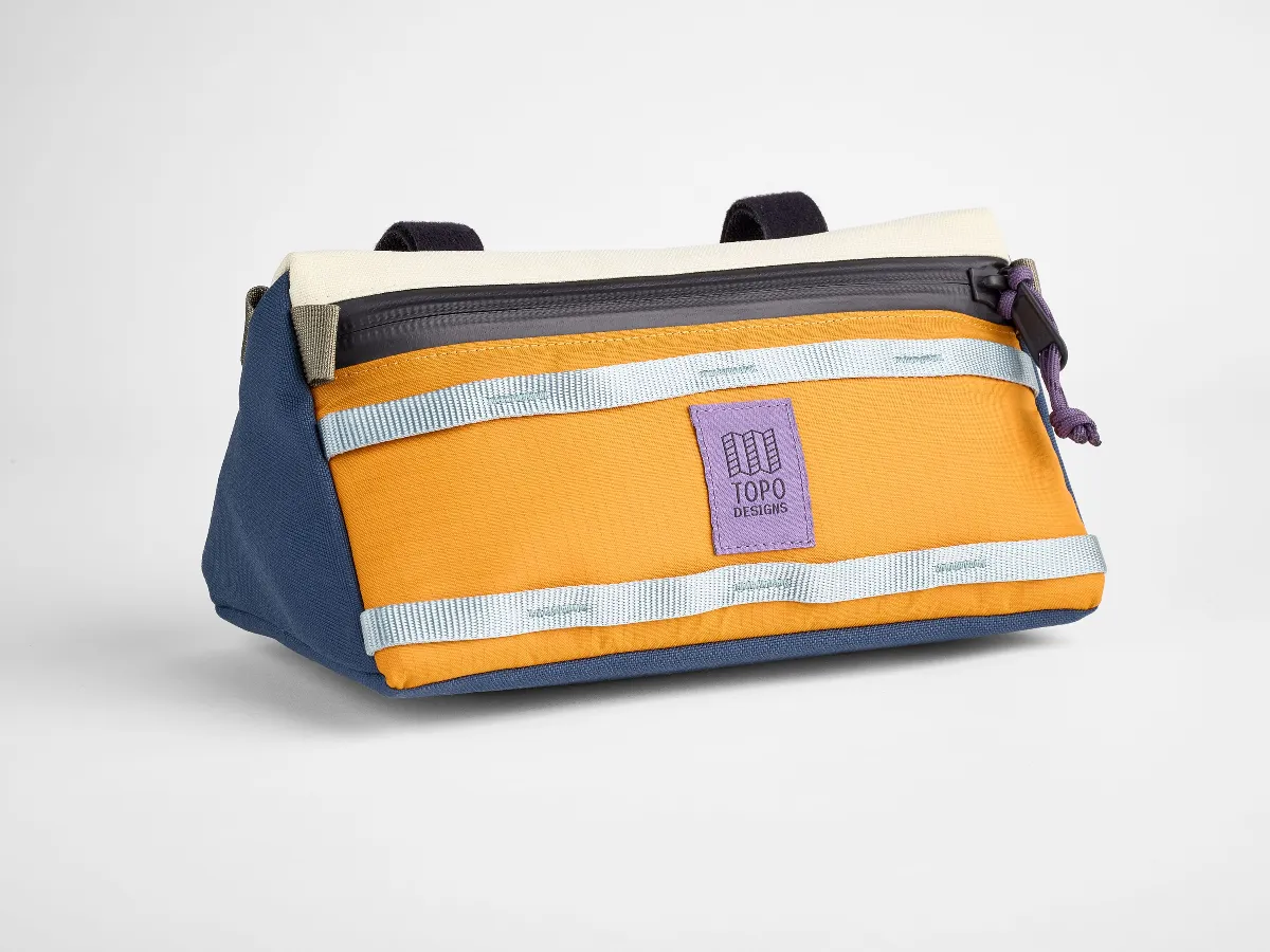 Topo Designs Bike  One Size Pond Blue/Spice Bag