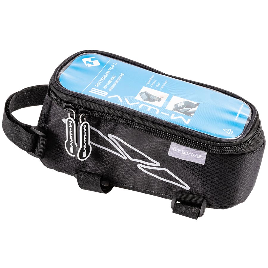 M-Wave Rotterdam Top Tube Bags Black M-Wave Rotterdam Top Tube Bags Black