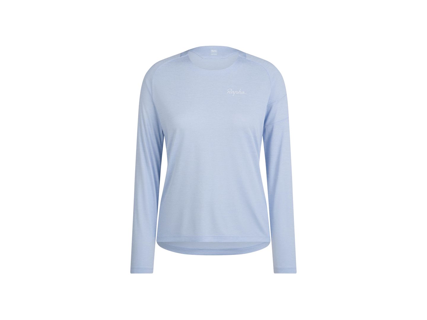 Rapha Trail Tech LS Women Medium Blue/Arctic Ice Shirt