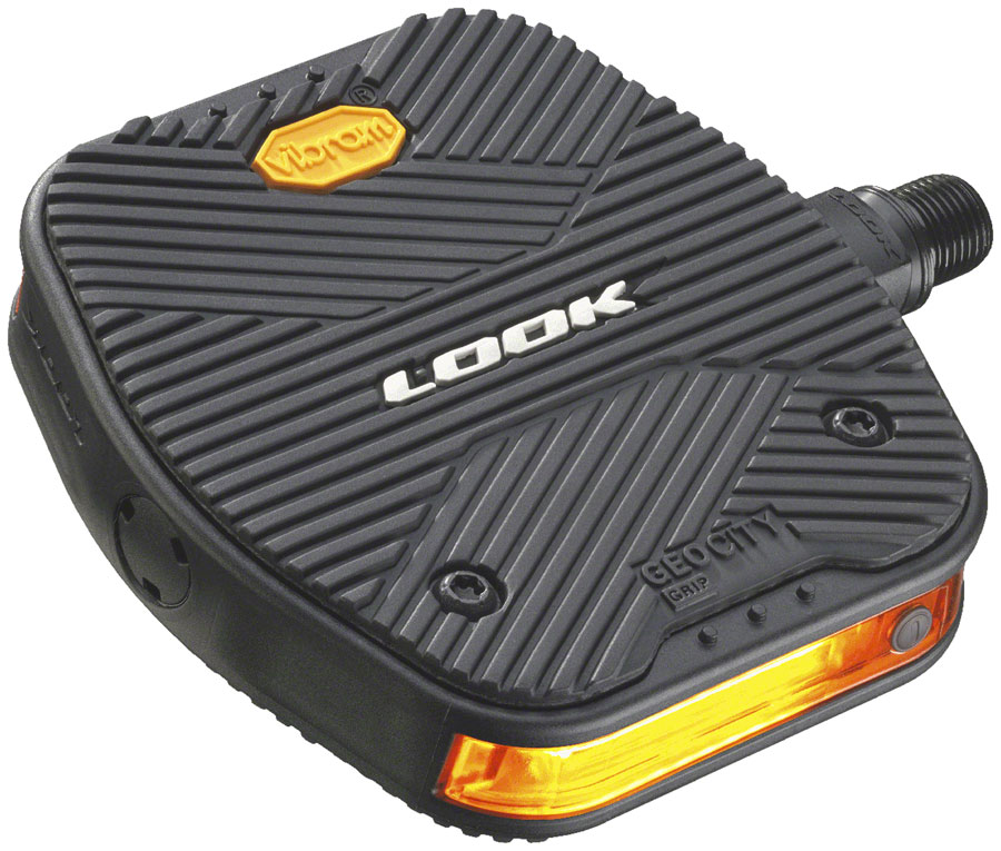 LOOK GEO CITY VISION GRIP Pedals - Platform Chromoly 9/16 Black LOOK GEO CITY VISION GRIP Pedals - Platform Chromoly 9/16 Black