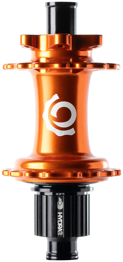 Industry Nine Hydra 2 Classic Rear Hub - 12 x 148mm 6-Bolt Micro Spline Orange 28H