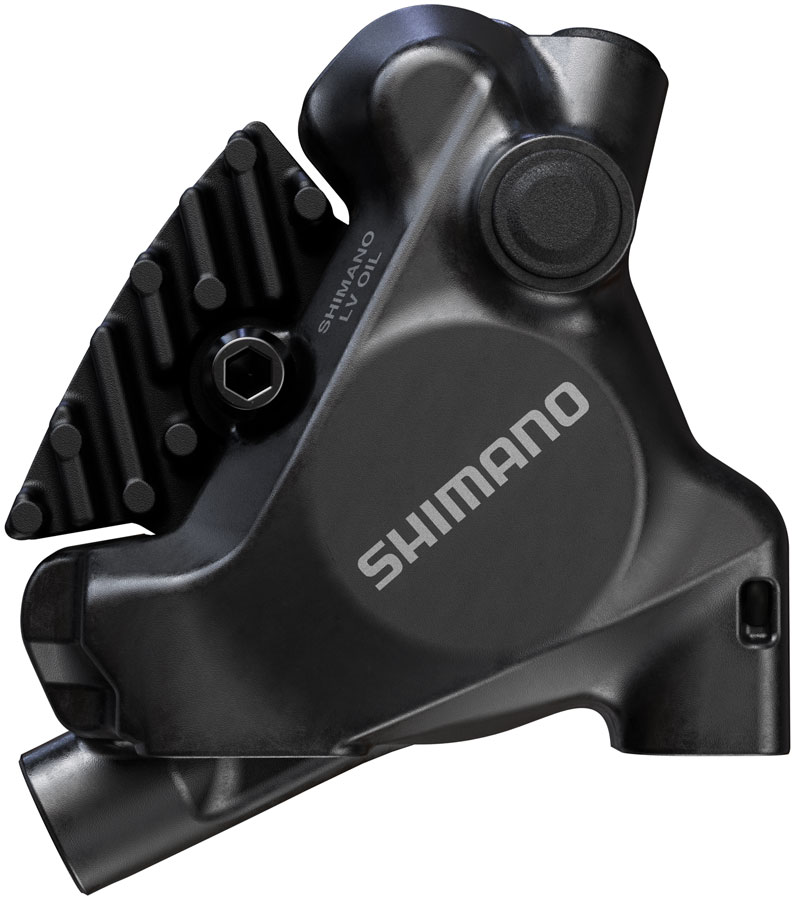 Shimano BR-MT805 XC Disc Brake Caliper - Rear Flat Mount 2-Piston Includes K04S Metal Pads