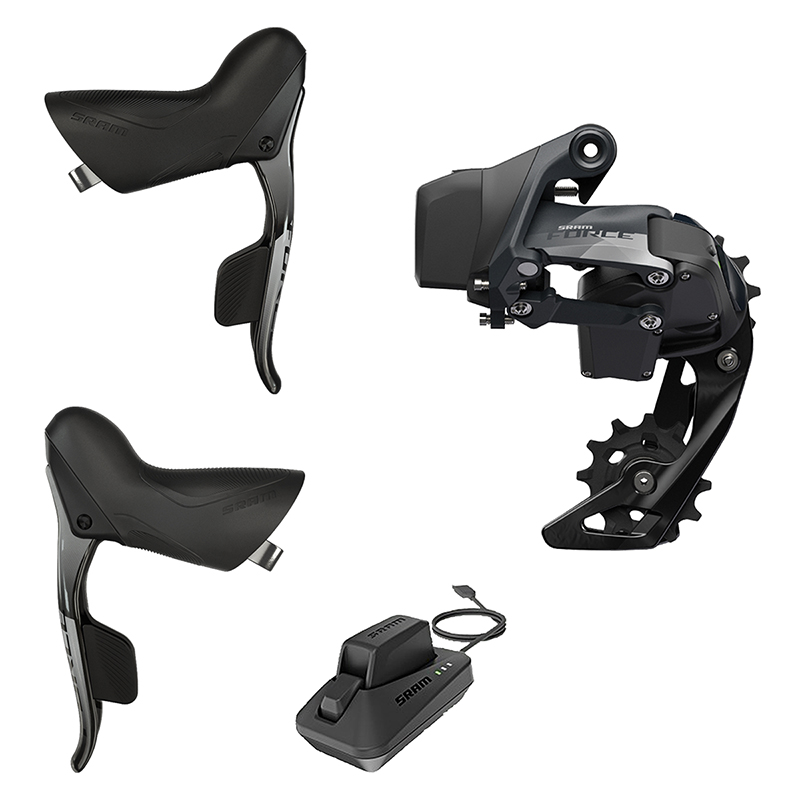 Sram Force AXS eTap 1x Electronic Road Groupset  Black