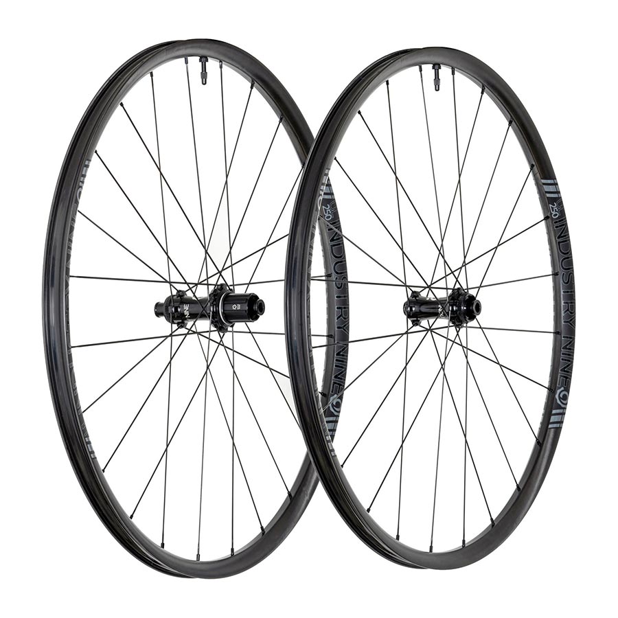 Industry Nine Solix SL UL250c CX Wheel Front and Rear 700C / 622 Holes: F: 24 R: 24 F: 12mm R: 12mm F: 100 R: 142 Disc Center Lock