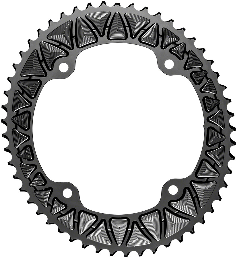 absoluteBLACK Premium Oval 145 BCD Road Outer Chainring Campagnolo - 53t 145 BCD 4-Bolt BLK absoluteBLACK Premium Oval 145 BCD Road Outer Chainring Campagnolo - 53t 145 BCD 4-Bolt BLK