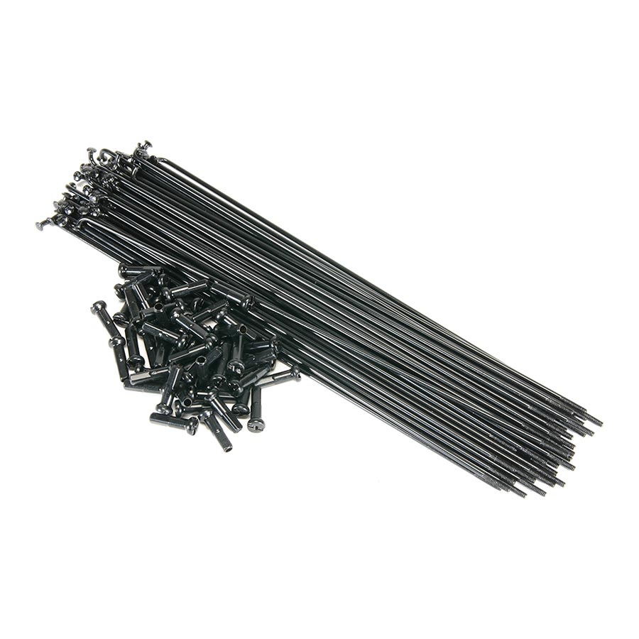 Salt PG Spokes J-Bend Black Length: 188 40pcs Salt PG Spokes J-Bend Black Length: 188 40pcs