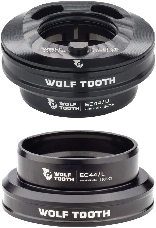 Wolf Tooth Premium Internal Headset - EC44 Upper / EC44 Lower For Enve In-Route System Only