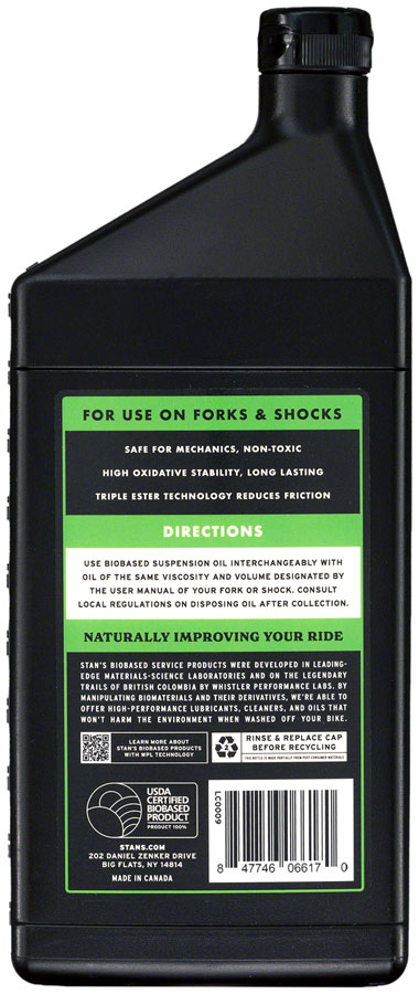 Stan's Biobased Suspension Oil - 1L - Image 9