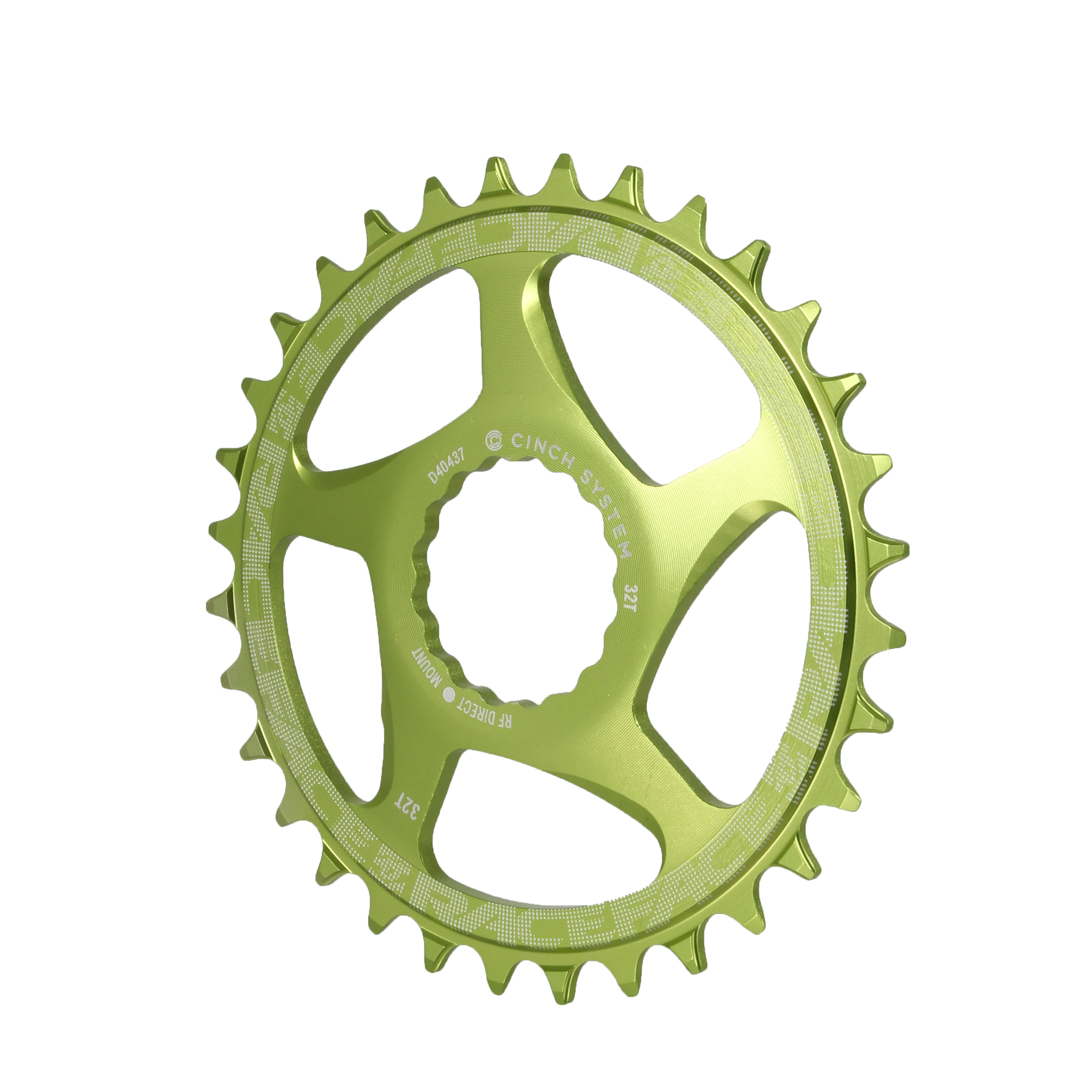 Race Face Cinch Direct Mount Chainring 32T Green