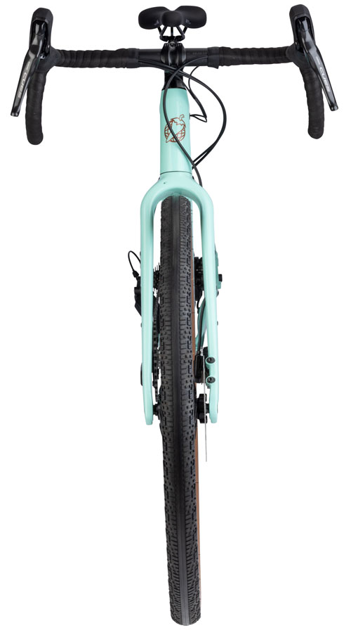 Salsa Confluence Drop Bar Cues 11 eBike - 700c Aluminum Spearmint Green - Image 3