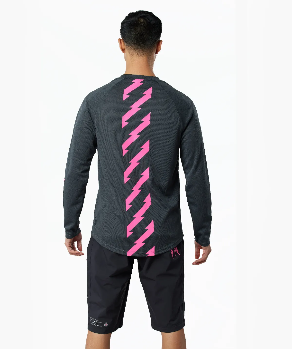 Long Sleeve Mountain Bike Jersey - Grey - Image 2