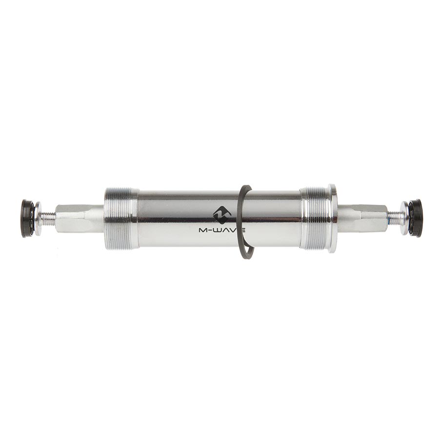 M-Wave Carousel Fat Bike Square Taper BB British 120mm : 179.5mm Silver M-Wave Carousel Fat Bike Square Taper BB British 120mm : 179.5mm Silver