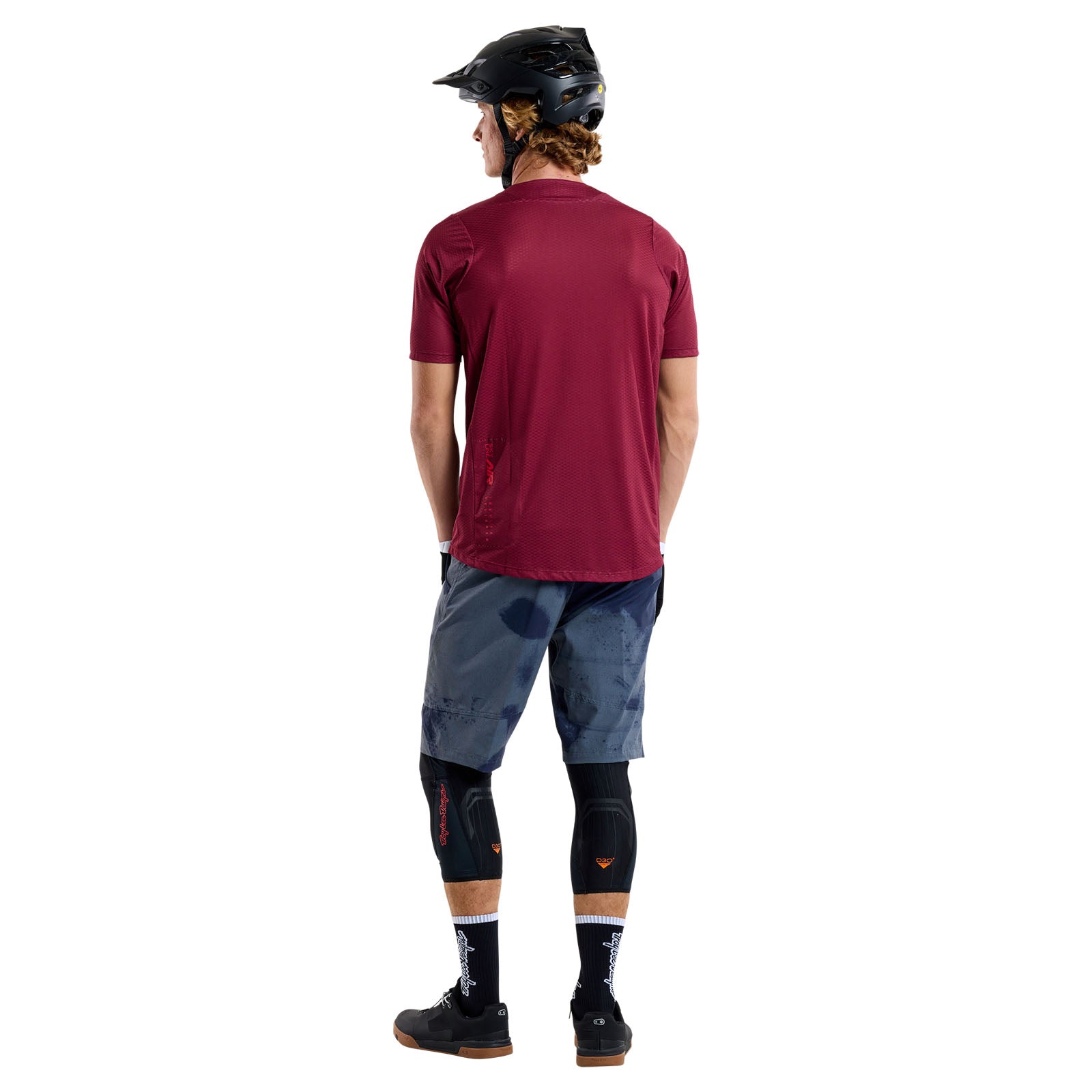 Skyline Air Short Sleeve Jersey Mono Oxblood - Image 12