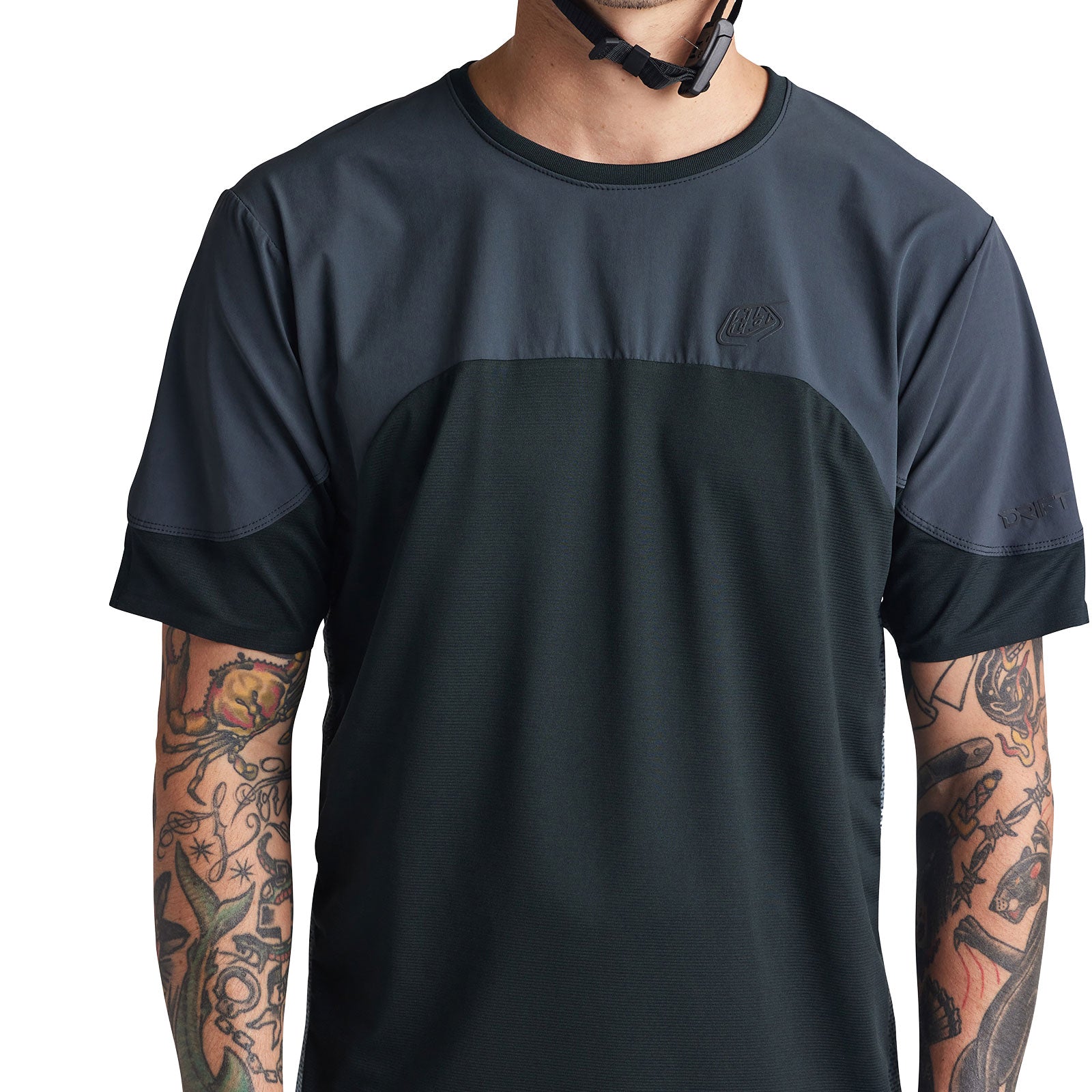 Drift SS Jersey Solid Dark Charcoal - Image 4